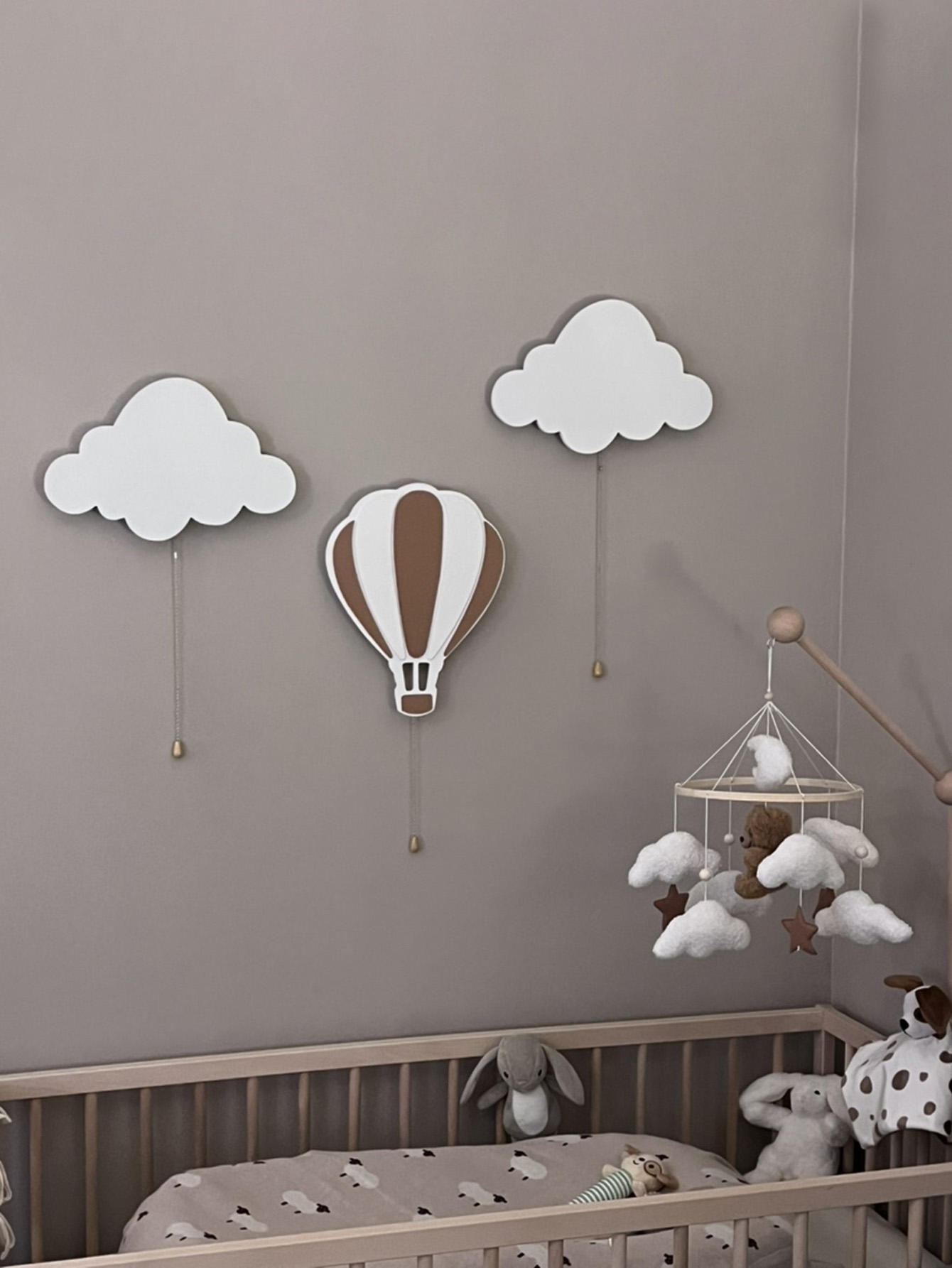 Cloud Light - Floating Cloud W - огляд і ціна Baby Nursery Wall Lights